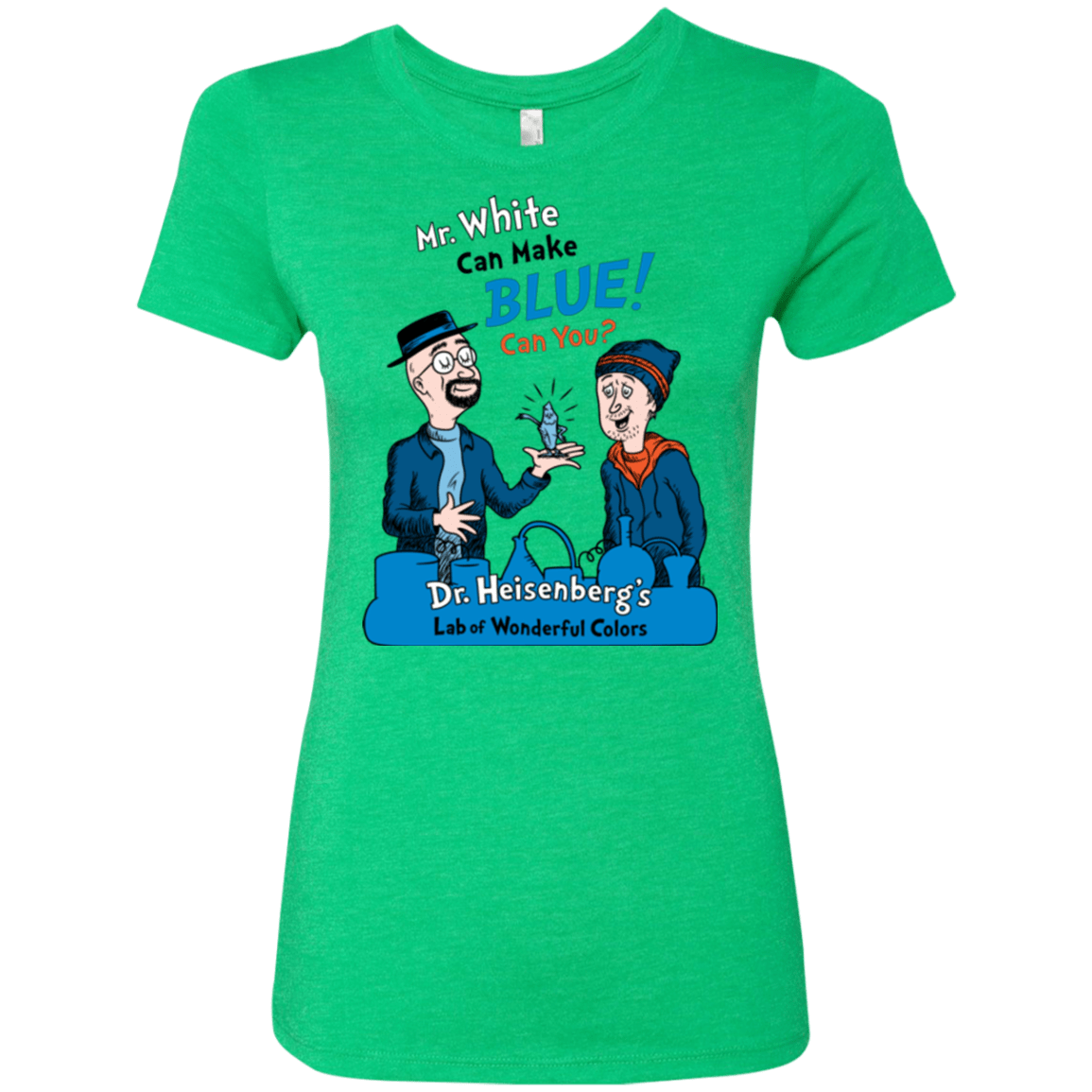 T-Shirts Envy / Small Mr White Women's Triblend T-Shirt