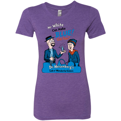 T-Shirts Purple Rush / Small Mr White Women's Triblend T-Shirt