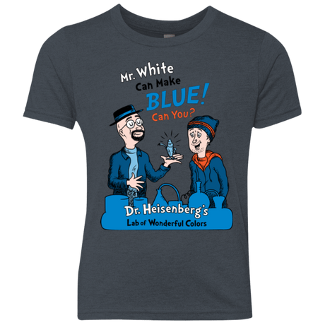 T-Shirts Vintage Navy / YXS Mr White Youth Triblend T-Shirt