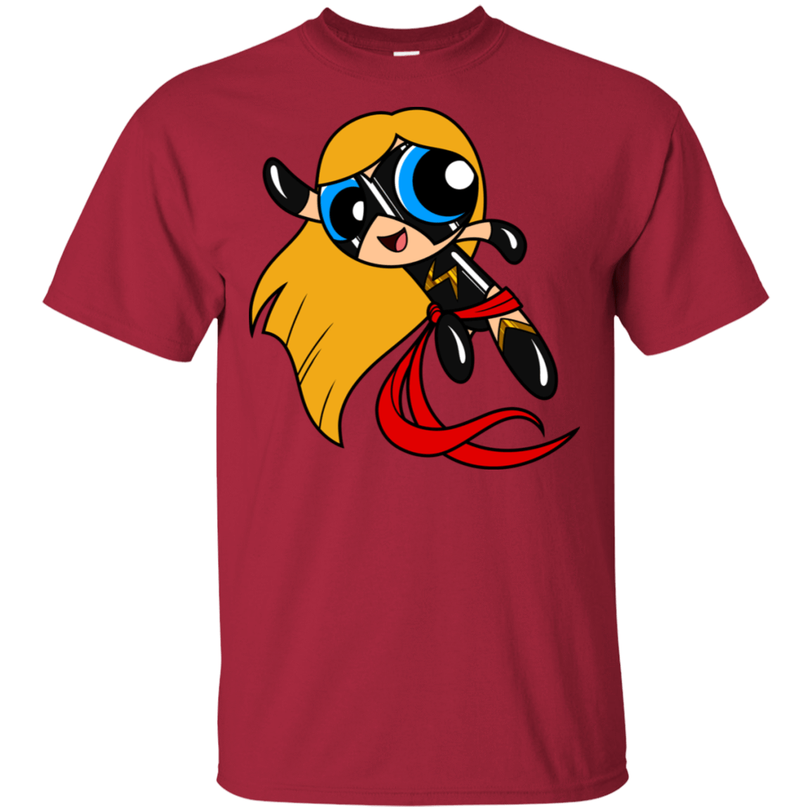 T-Shirts Cardinal / S Ms Marvel Puff T-Shirt