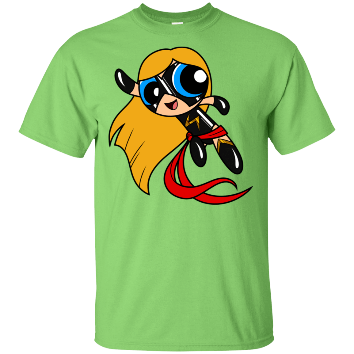 T-Shirts Lime / S Ms Marvel Puff T-Shirt