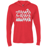 T-Shirts Vintage Red / X-Small MST3K Triblend Long Sleeve Hoodie Tee