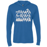 T-Shirts Vintage Royal / X-Small MST3K Triblend Long Sleeve Hoodie Tee