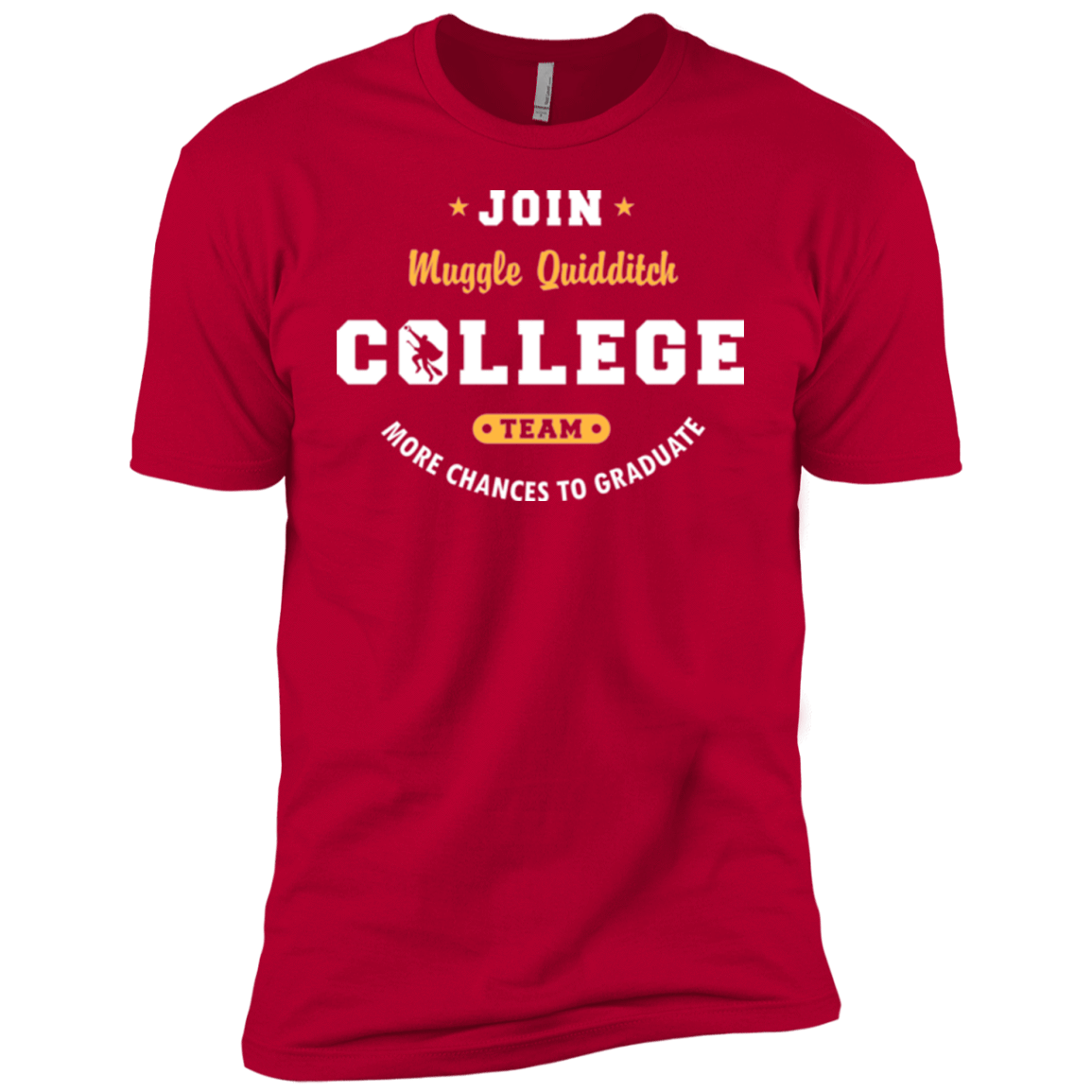 T-Shirts Red / YXS Muggle Quidditch Boys Premium T-Shirt
