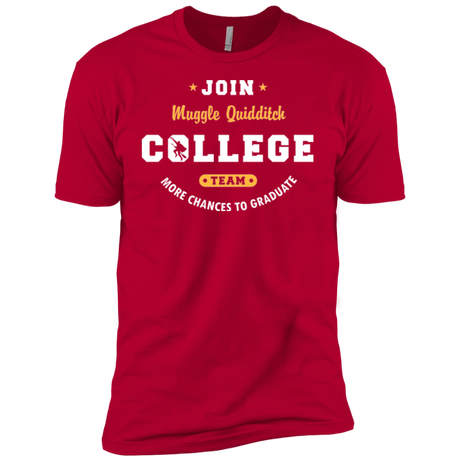 T-Shirts Red / YXS Muggle Quidditch Boys Premium T-Shirt