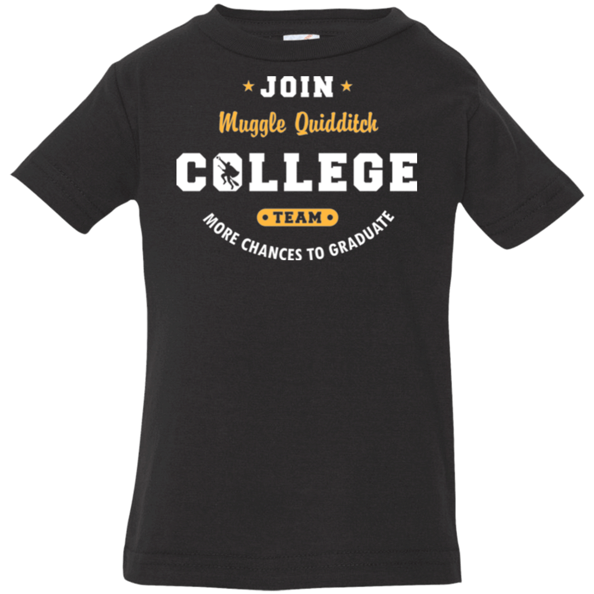 T-Shirts Black / 6 Months Muggle Quidditch Infant Premium T-Shirt