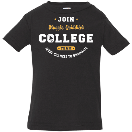 T-Shirts Black / 6 Months Muggle Quidditch Infant Premium T-Shirt