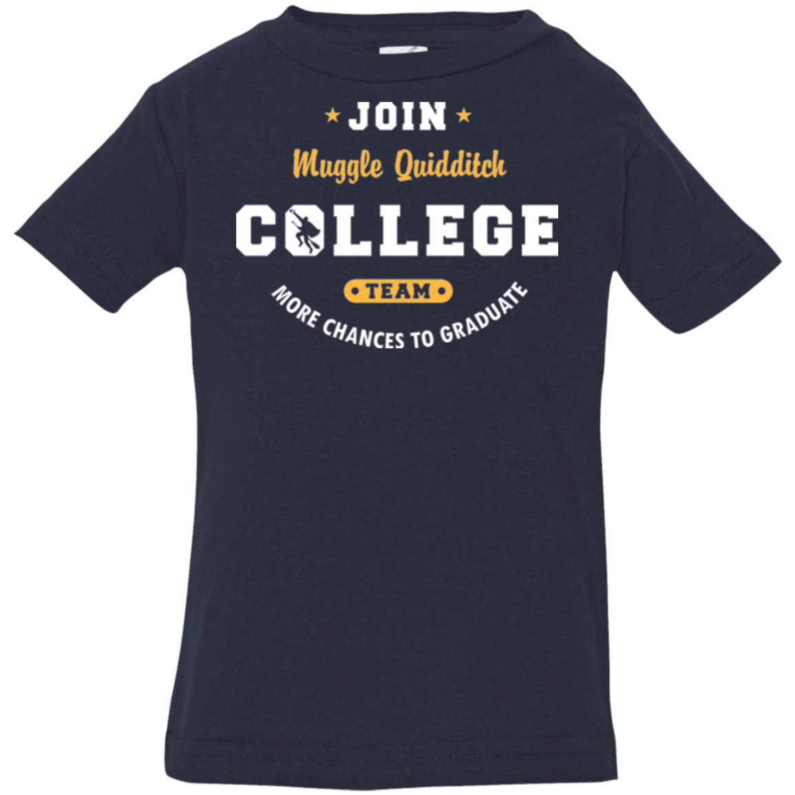 T-Shirts Navy / 6 Months Muggle Quidditch Infant Premium T-Shirt