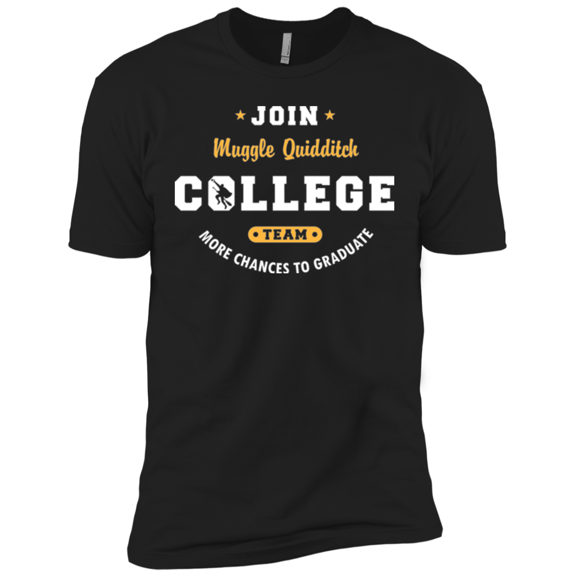 T-Shirts Black / X-Small Muggle Quidditch Men's Premium T-Shirt
