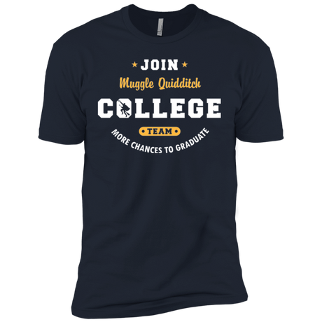 T-Shirts Midnight Navy / X-Small Muggle Quidditch Men's Premium T-Shirt