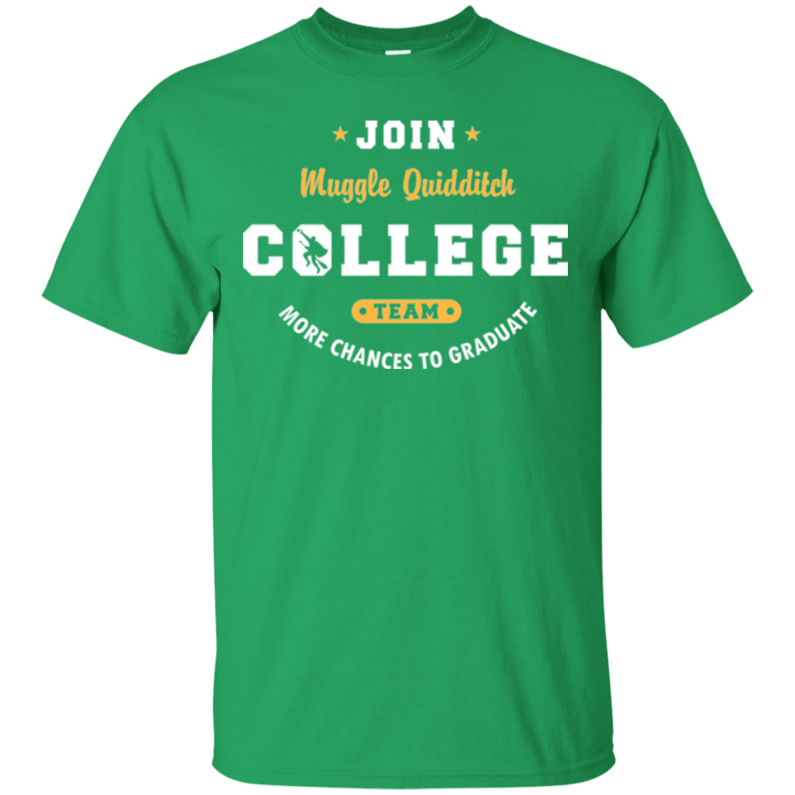 T-Shirts Irish Green / Small Muggle Quidditch T-Shirt