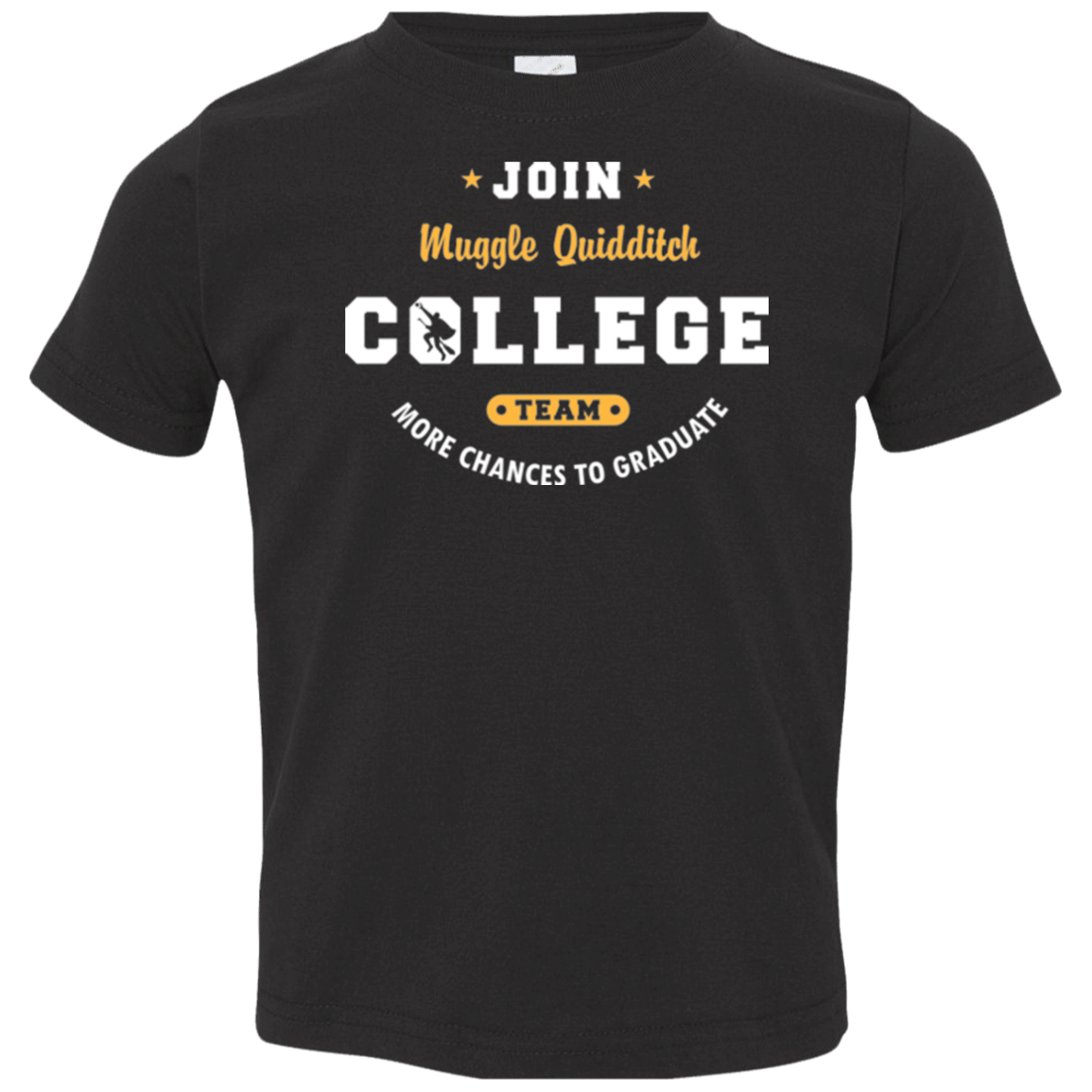 T-Shirts Black / 2T Muggle Quidditch Toddler Premium T-Shirt