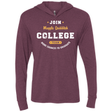 T-Shirts Muggle Quidditch Triblend Long Sleeve Hoodie Tee