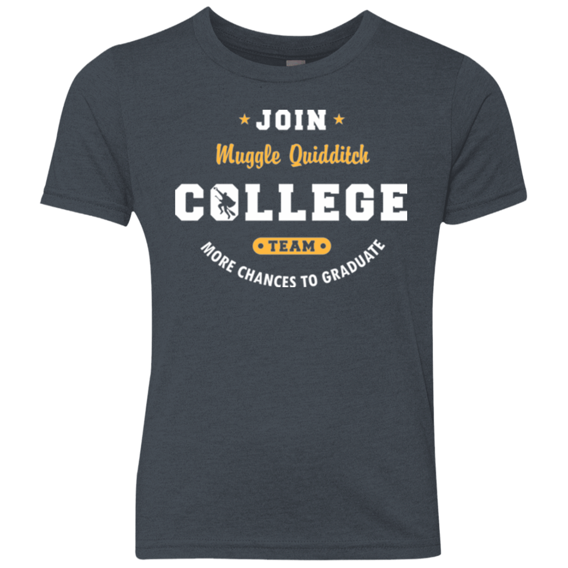 Muggle Quidditch Youth Triblend T-Shirt