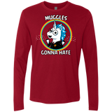 T-Shirts Cardinal / Small Muggles Gonna Hate Men's Premium Long Sleeve