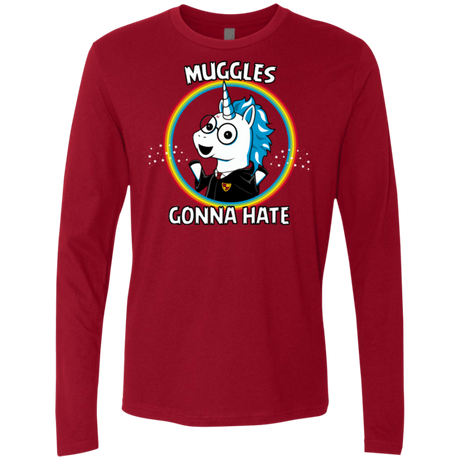 T-Shirts Cardinal / Small Muggles Gonna Hate Men's Premium Long Sleeve