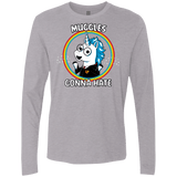 T-Shirts Heather Grey / Small Muggles Gonna Hate Men's Premium Long Sleeve