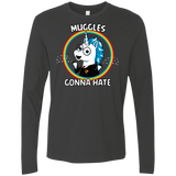 T-Shirts Heavy Metal / Small Muggles Gonna Hate Men's Premium Long Sleeve