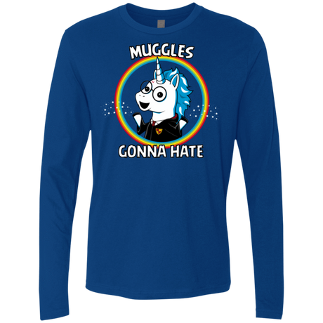 T-Shirts Royal / Small Muggles Gonna Hate Men's Premium Long Sleeve