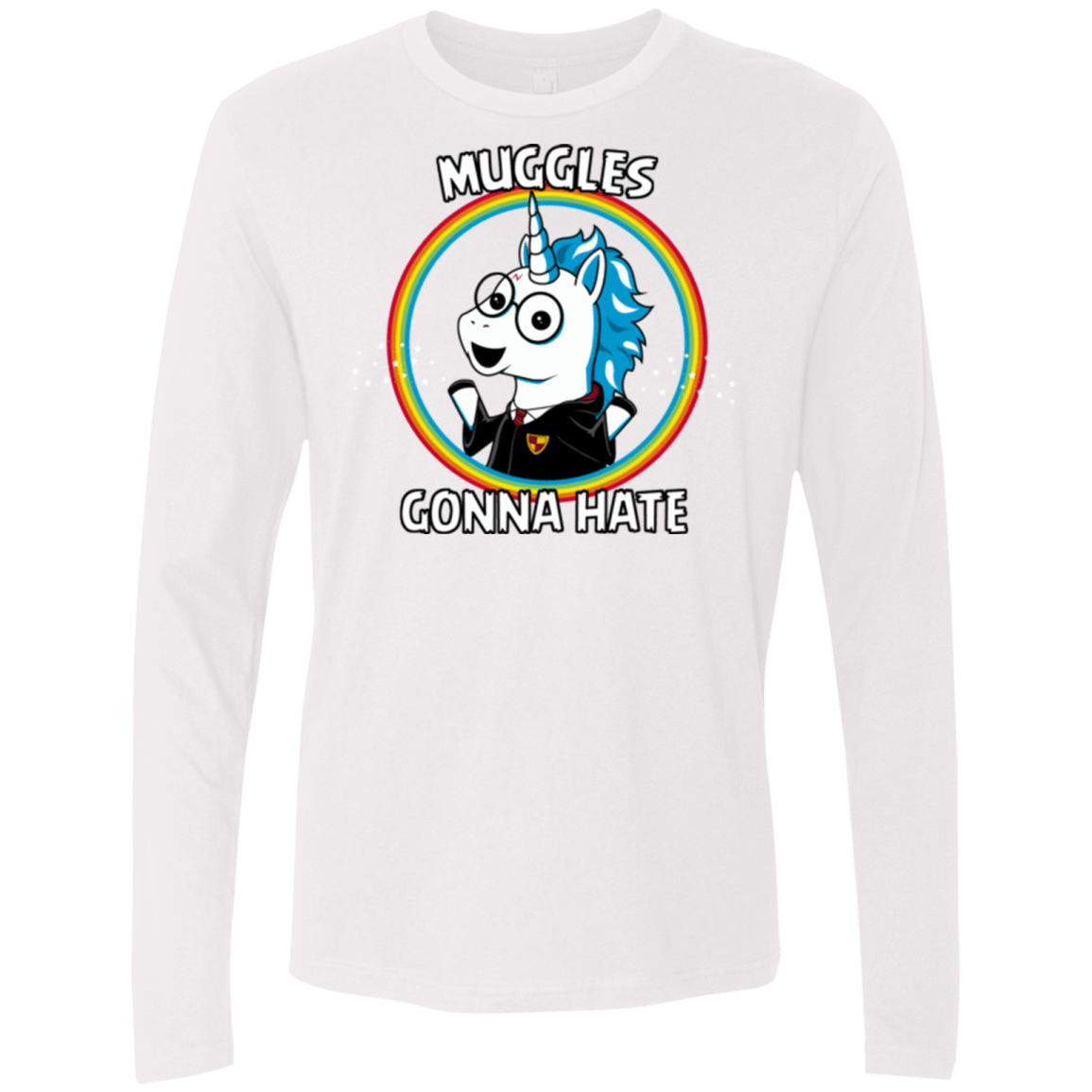 T-Shirts White / Small Muggles Gonna Hate Men's Premium Long Sleeve