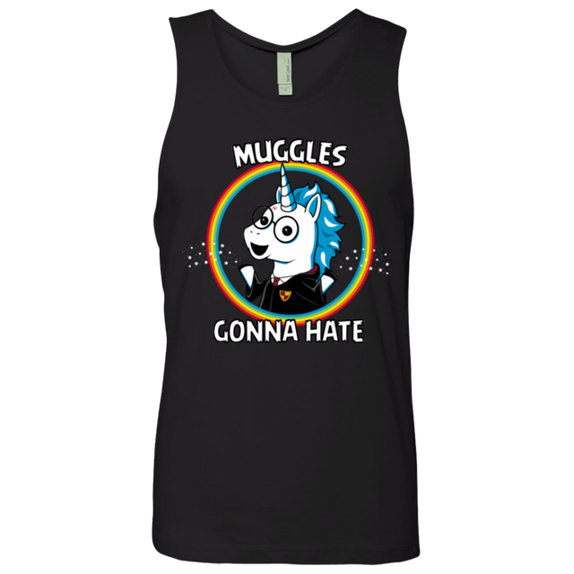 T-Shirts Black / Small Muggles Gonna Hate Men's Premium Tank Top