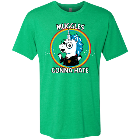 T-Shirts Envy / Small Muggles Gonna Hate Men's Triblend T-Shirt