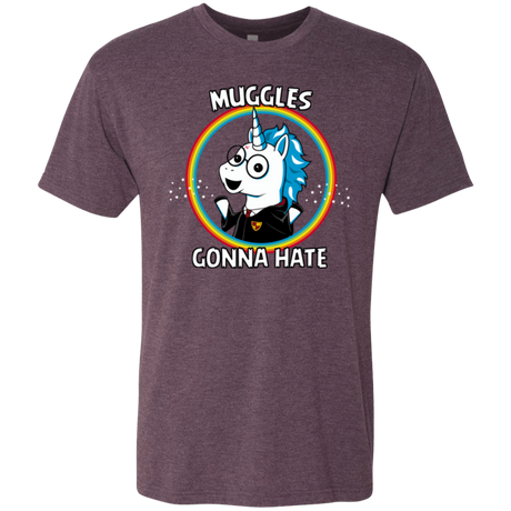 T-Shirts Vintage Purple / Small Muggles Gonna Hate Men's Triblend T-Shirt