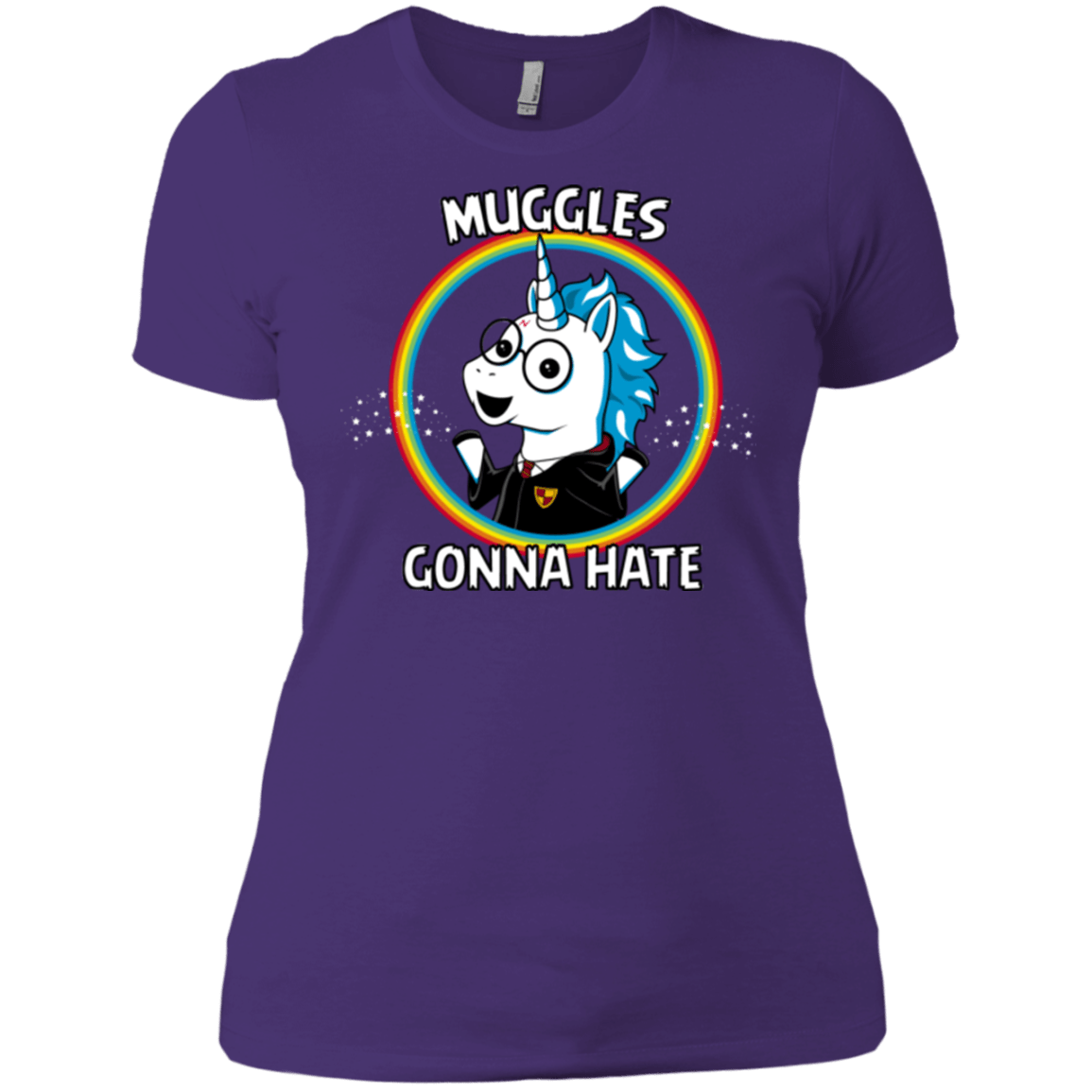 T-Shirts Purple Rush/ / X-Small Muggles Gonna Hate Women's Premium T-Shirt