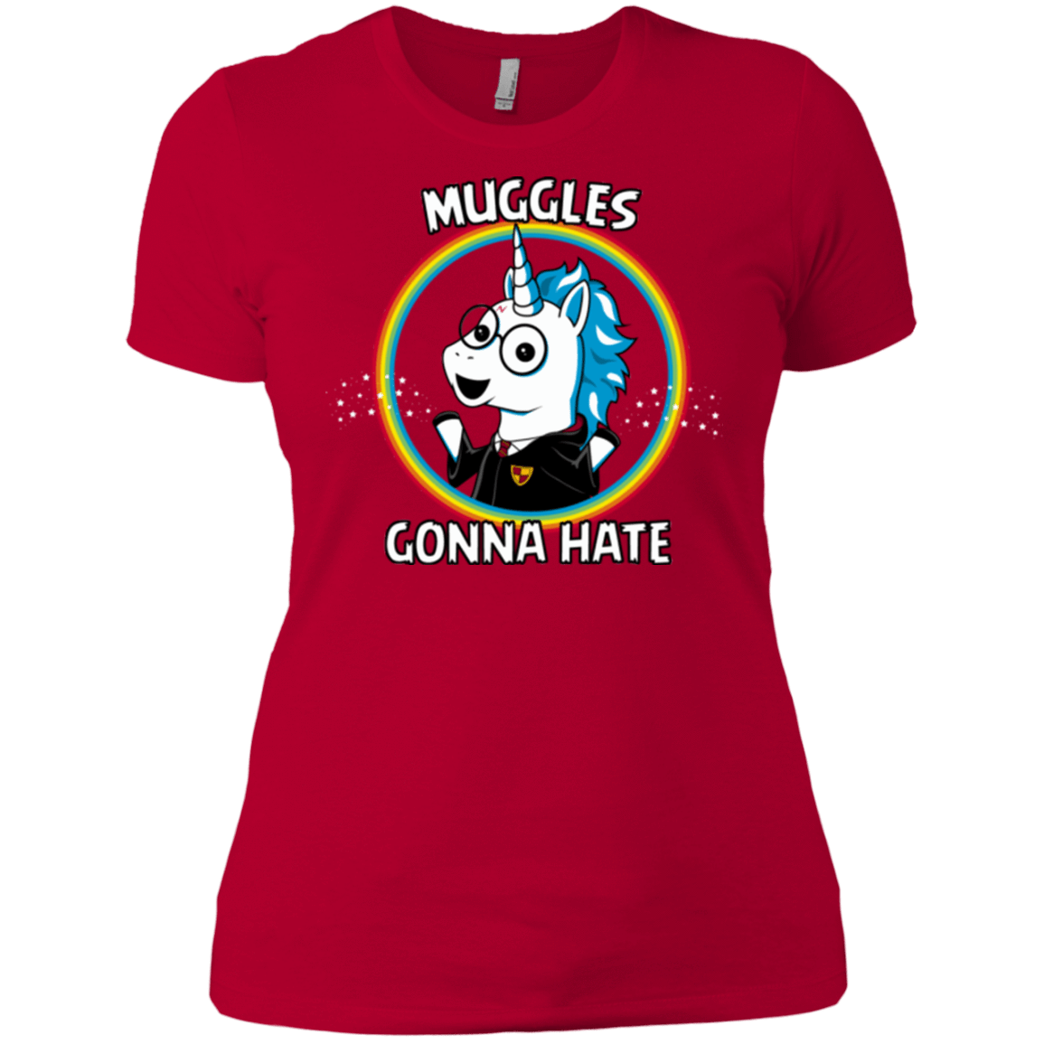 T-Shirts Red / X-Small Muggles Gonna Hate Women's Premium T-Shirt