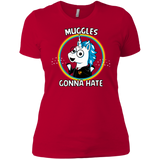 T-Shirts Red / X-Small Muggles Gonna Hate Women's Premium T-Shirt