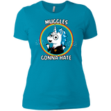 T-Shirts Turquoise / X-Small Muggles Gonna Hate Women's Premium T-Shirt
