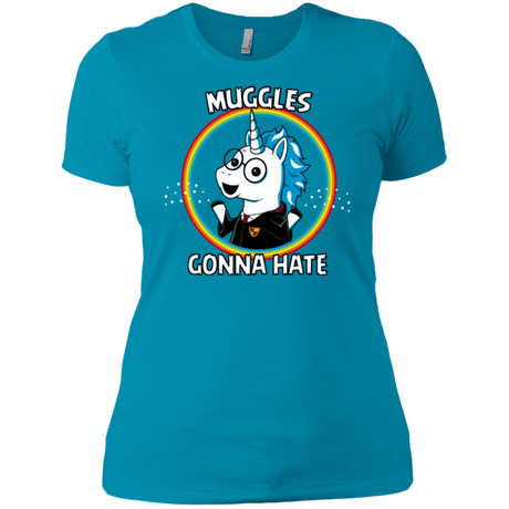 T-Shirts Turquoise / X-Small Muggles Gonna Hate Women's Premium T-Shirt