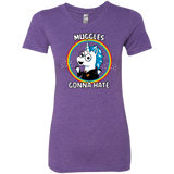 T-Shirts Purple Rush / Small Muggles Gonna Hate Women's Triblend T-Shirt