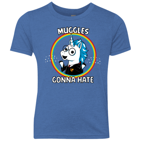 T-Shirts Vintage Royal / YXS Muggles Gonna Hate Youth Triblend T-Shirt