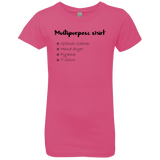 T-Shirts Hot Pink / YXS Multipurpose Shirt Girls Premium T-Shirt