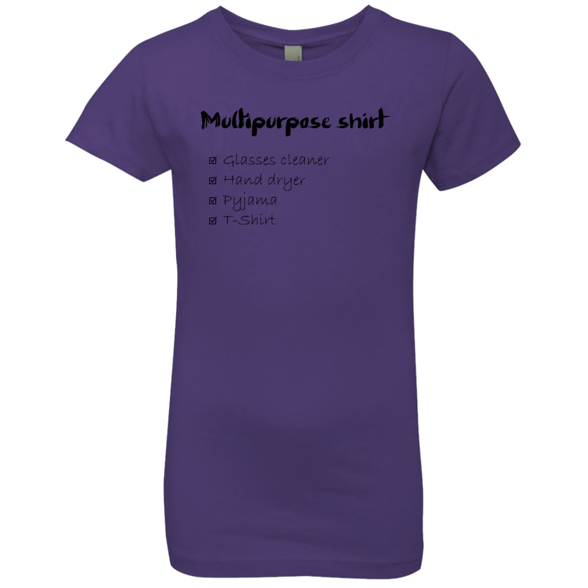T-Shirts Purple Rush / YXS Multipurpose Shirt Girls Premium T-Shirt