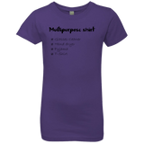 T-Shirts Purple Rush / YXS Multipurpose Shirt Girls Premium T-Shirt