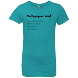 T-Shirts Tahiti Blue / YXS Multipurpose Shirt Girls Premium T-Shirt