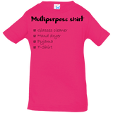 T-Shirts Hot Pink / 6 Months Multipurpose Shirt Infant Premium T-Shirt