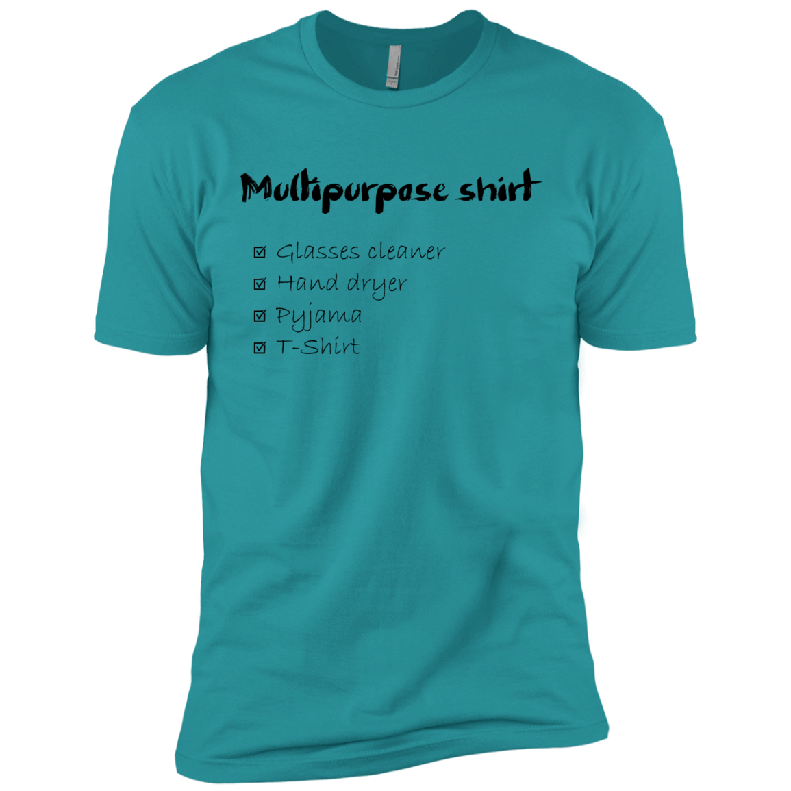 T-Shirts Tahiti Blue / X-Small Multipurpose Shirt Men's Premium T-Shirt