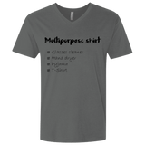 T-Shirts Heavy Metal / X-Small Multipurpose Shirt Men's Premium V-Neck