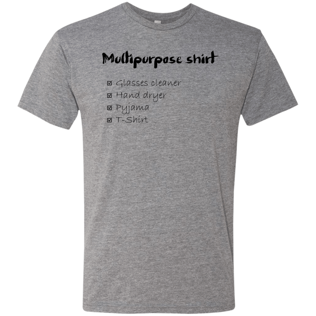 T-Shirts Premium Heather / Small Multipurpose Shirt Men's Triblend T-Shirt