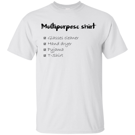 T-Shirts White / Small Multipurpose Shirt T-Shirt