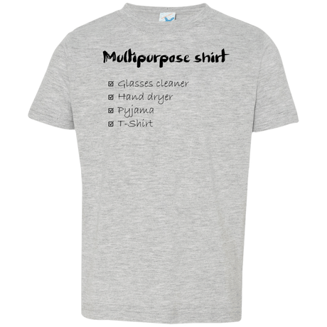 T-Shirts Heather / 2T Multipurpose Shirt Toddler Premium T-Shirt