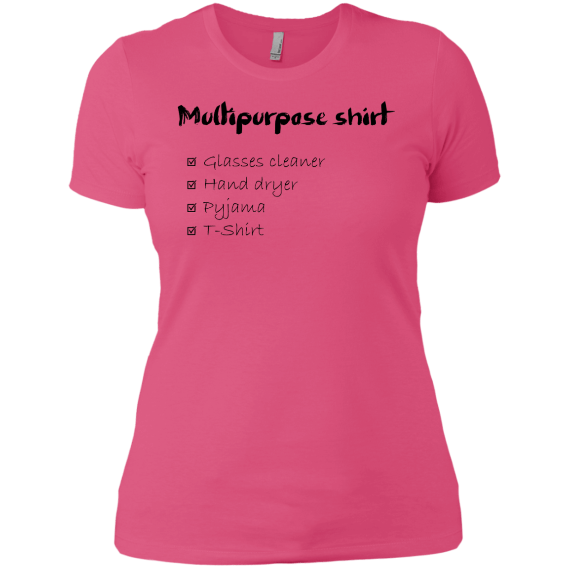 T-Shirts Hot Pink / X-Small Multipurpose Shirt Women's Premium T-Shirt