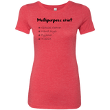 T-Shirts Vintage Red / Small Multipurpose Shirt Women's Triblend T-Shirt