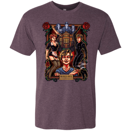 T-Shirts Vintage Purple / Small Murder House Men's Triblend T-Shirt