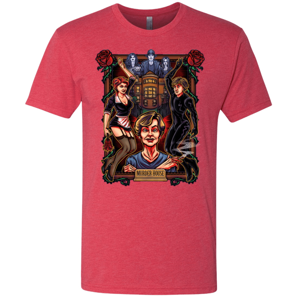 T-Shirts Vintage Red / Small Murder House Men's Triblend T-Shirt