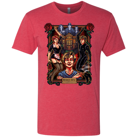 T-Shirts Vintage Red / Small Murder House Men's Triblend T-Shirt