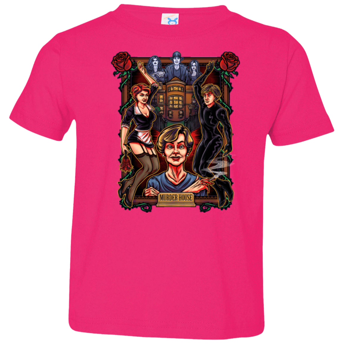 T-Shirts Hot Pink / 2T Murder House Toddler Premium T-Shirt